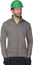 PROMODORO Men´s Sweatjacke Gr.XL steel grey